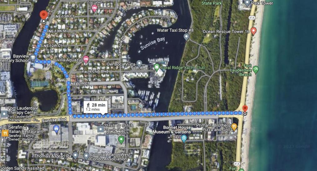 The Modern Castle Canal View Access Rooftop Living Greenhouse Vlllas Fort Lauderdale Exteriör bild